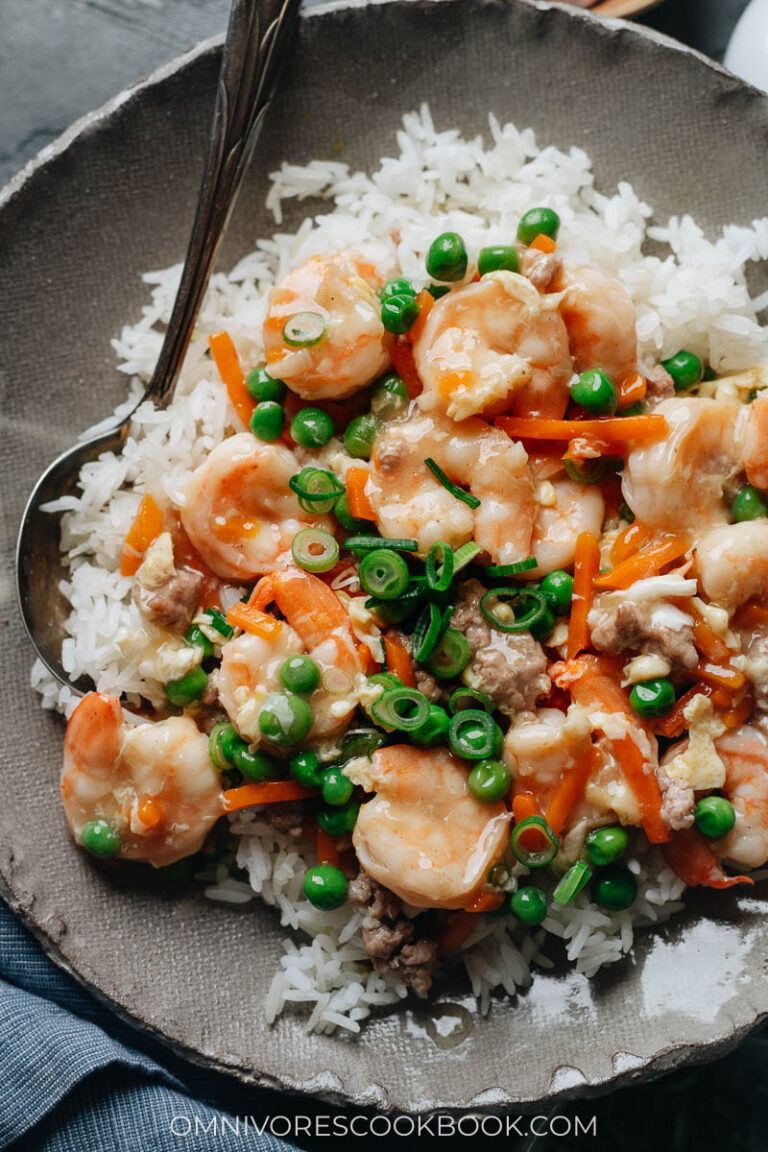 Shrimp with Lobster Sauce Omnivore's Cookbook