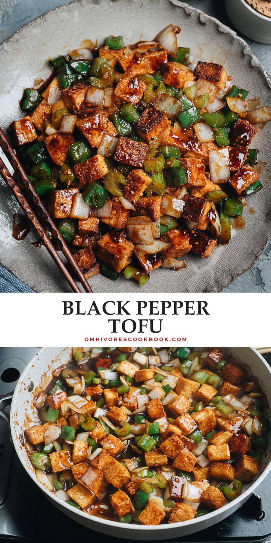 Black Pepper Tofu - Omnivore's Cookbook