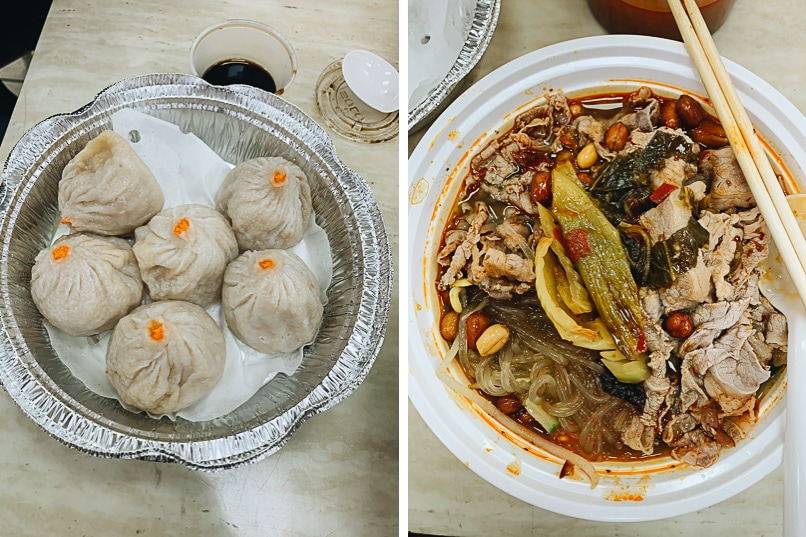 Food court at Fei Long Market