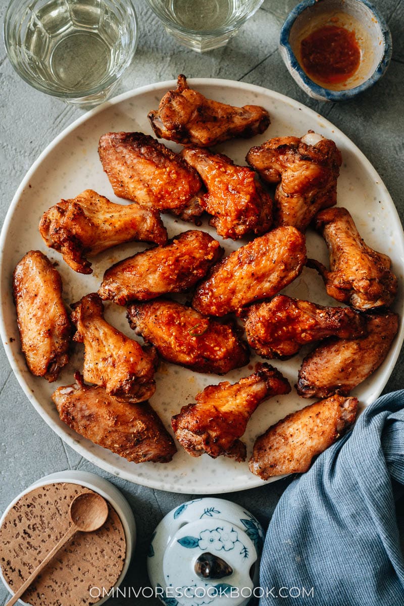 Baked Sichuan Chicken Wings - Omnivore's Cookbook