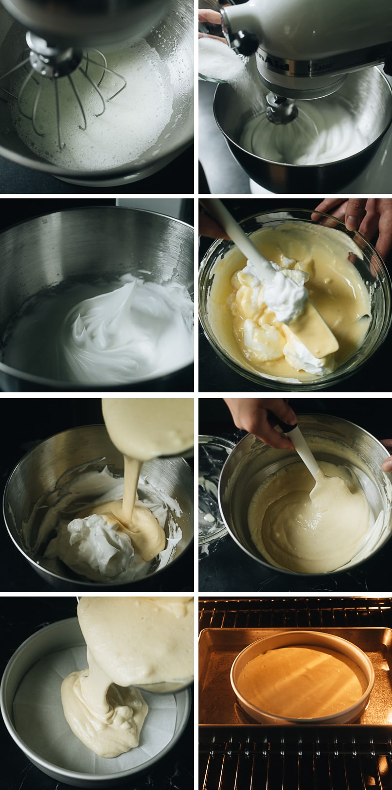 How to make Asian style fluffy cake part 2