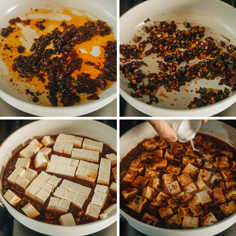How to make vegetarian mapo tofu