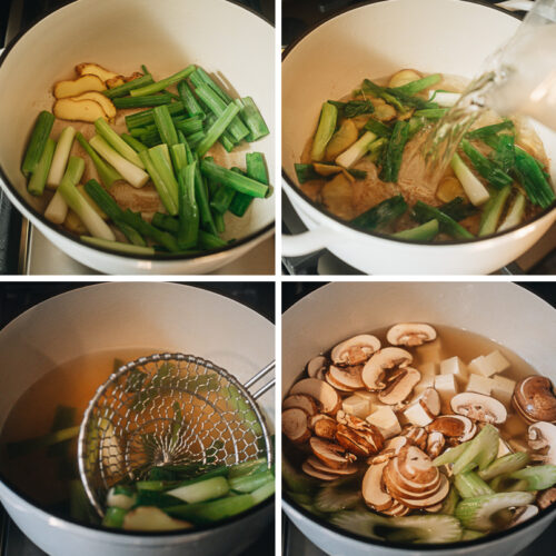 Chinese Vegetable Soup with Tofu - Takeout Style - Omnivore's Cookbook