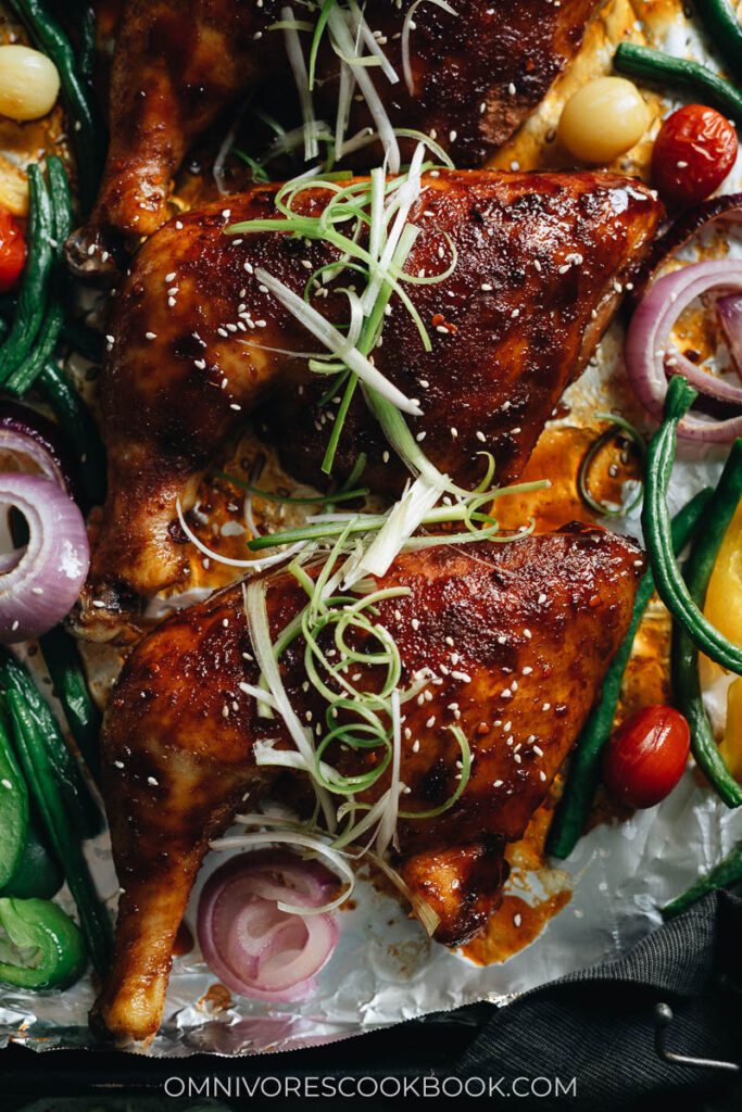 Honey-soy Glazed Chicken - Omnivore's Cookbook