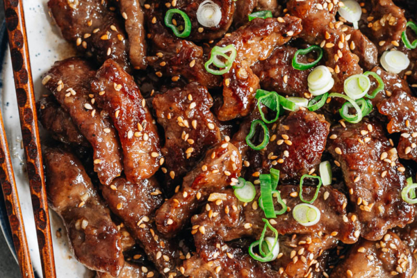 Easy takeout style Asian sesame beef