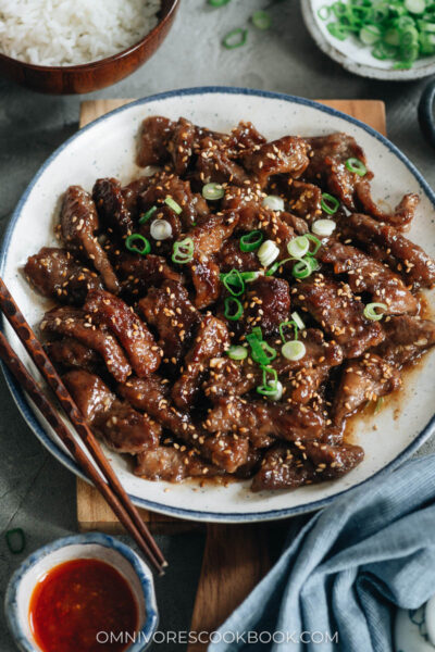 Sesame Beef - Omnivore's Cookbook