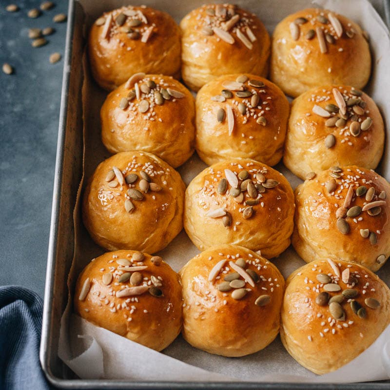 Sweet Potato Rolls (Extra Soft)-image