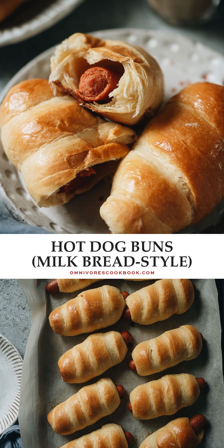 Chinese Hot Dog Buns - Omnivore's Cookbook