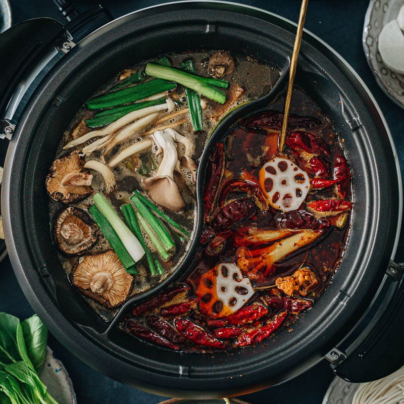 Spicy Vegan Hot Pot - Full of Plants