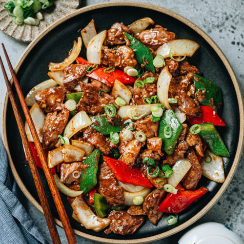 Chicken Liver with Onion and Pepper (爆炒鸡肝) - Omnivore's Cookbook