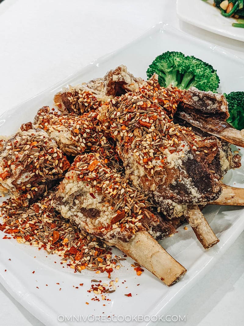 Lamb Chop with Chili Pepper by Auntie Guan’s Kitchen