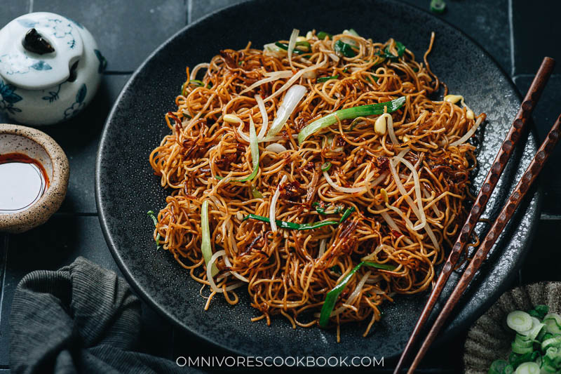 Soy Sauce Pan Fried Noodles Omnivore s Cookbook