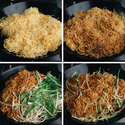 Soy Sauce Pan Fried Noodles 广式豉油皇炒面 Omnivores Cookbook