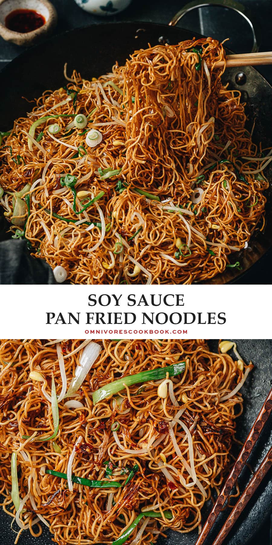 Soy Sauce Pan Fried Noodles (广式豉油皇炒面) Omnivore's Cookbook