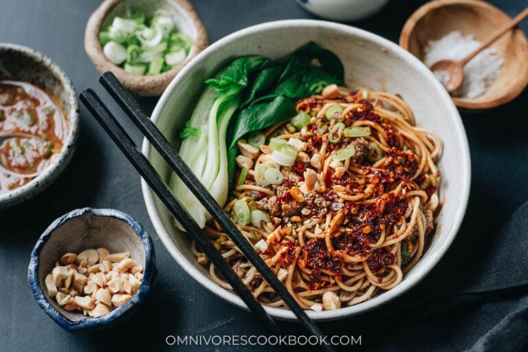 Vegan Dan Dan Noodles Omnivore's Cookbook