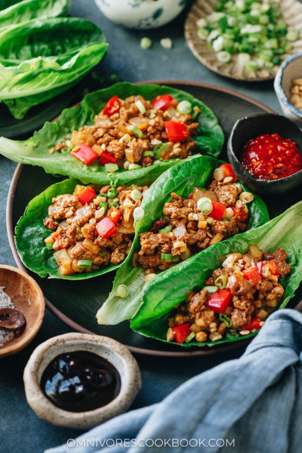 Pork Lettuce Wrap (San Choy Bow) Omnivore's Cookbook