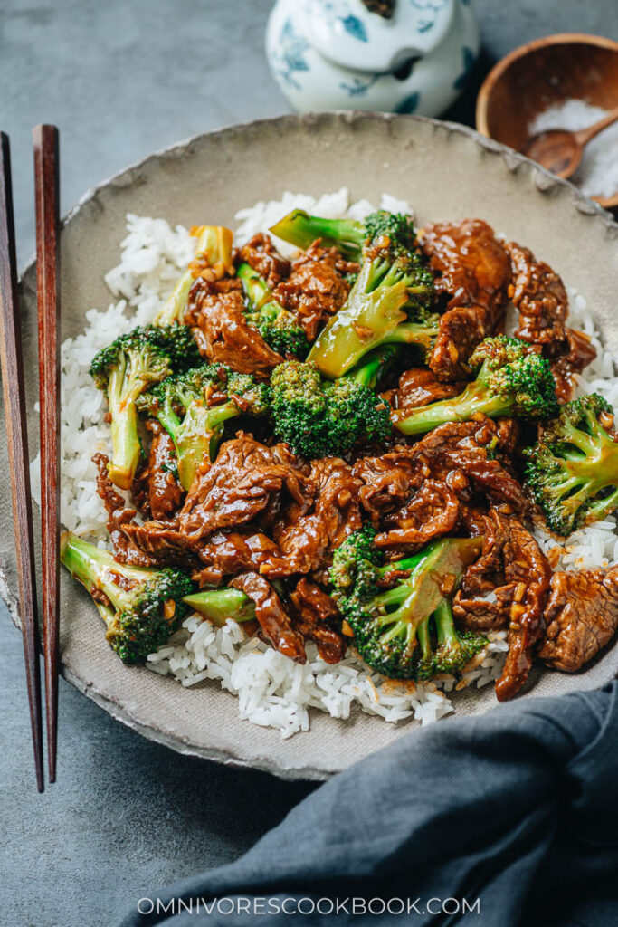 Chinese Beef and Broccoli (One Pan TakeOut) Omnivore's Cookbook