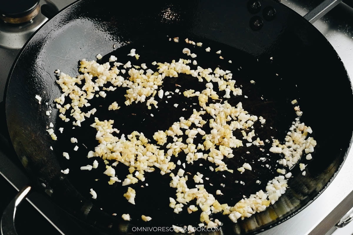 Cook aromatics