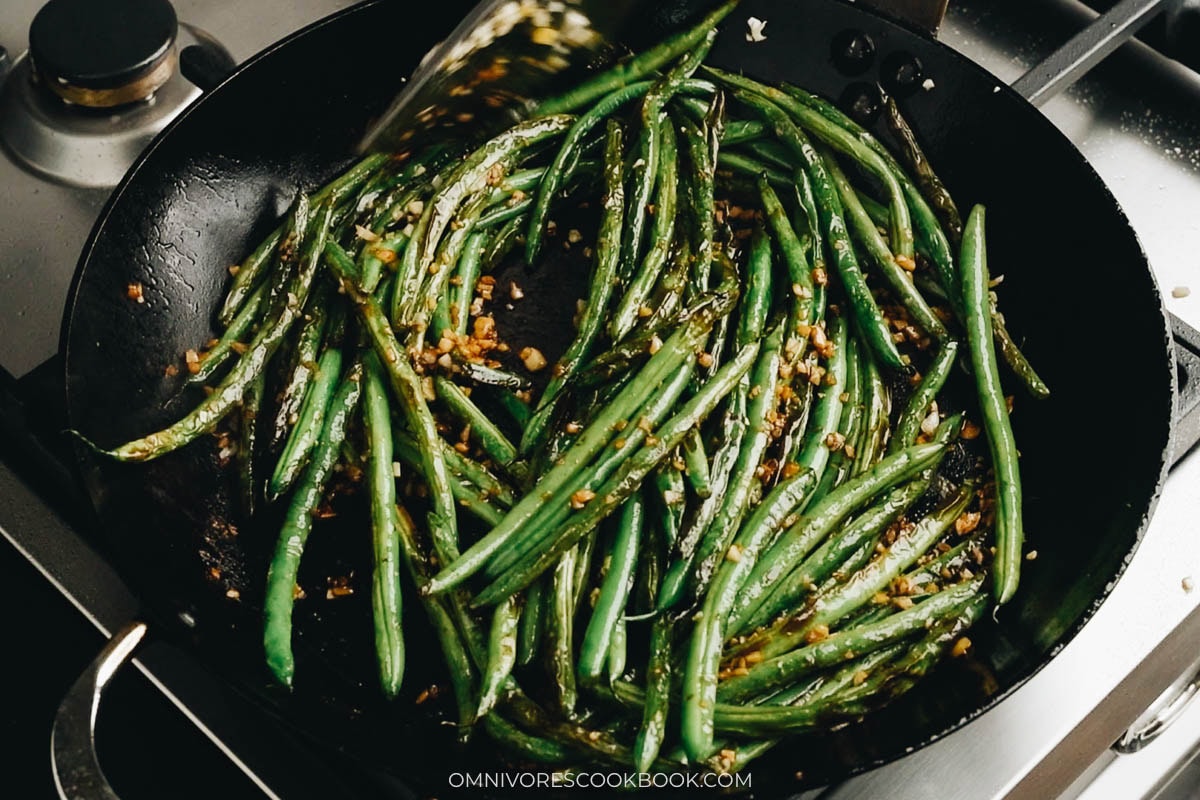 finish up the dish by adding seasonings