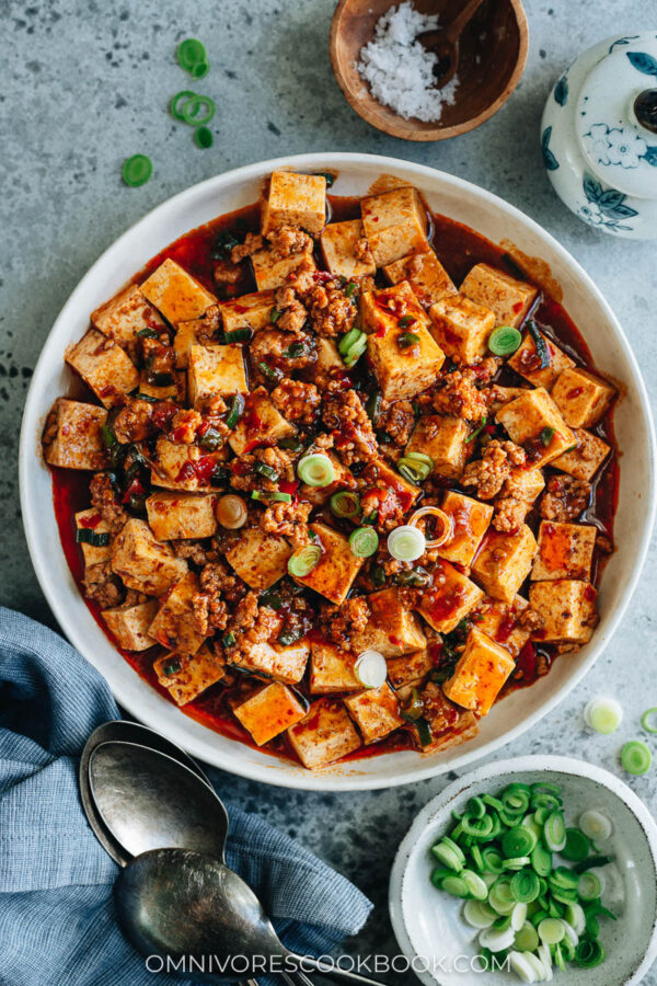 Authentic Mapo Tofu (麻婆豆腐) - Omnivore's Cookbook