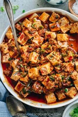 Authentic Mapo Tofu (麻婆豆腐) - Omnivore'S Cookbook