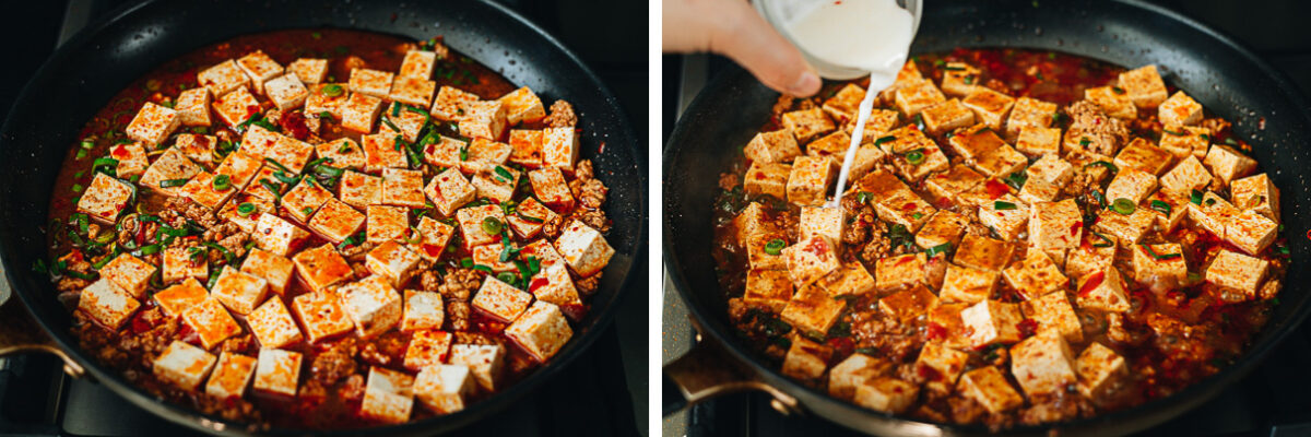 Braise the tofu