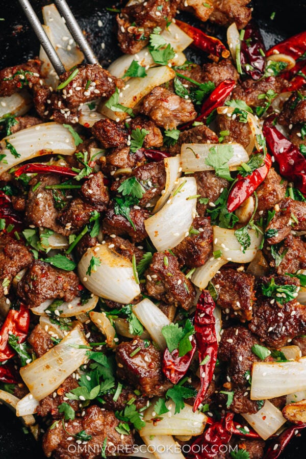 RealDeal Xinjiang Cumin Lamb (孜然羊肉) Omnivore's Cookbook