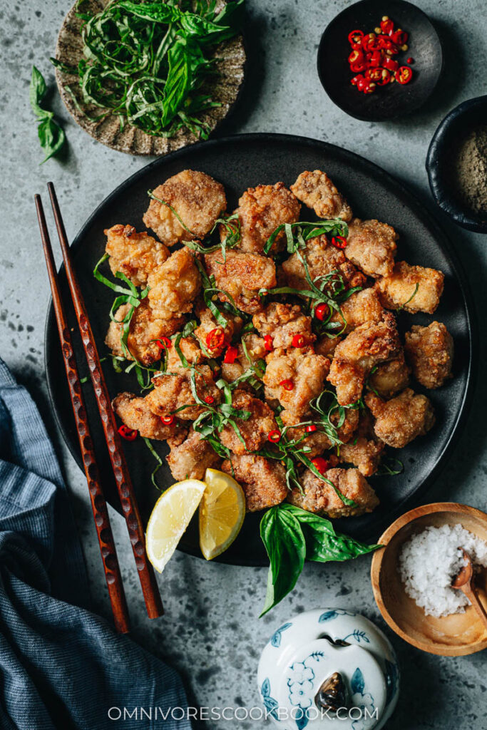 Air Fryer Salt and Pepper Chicken - Omnivore's Cookbook