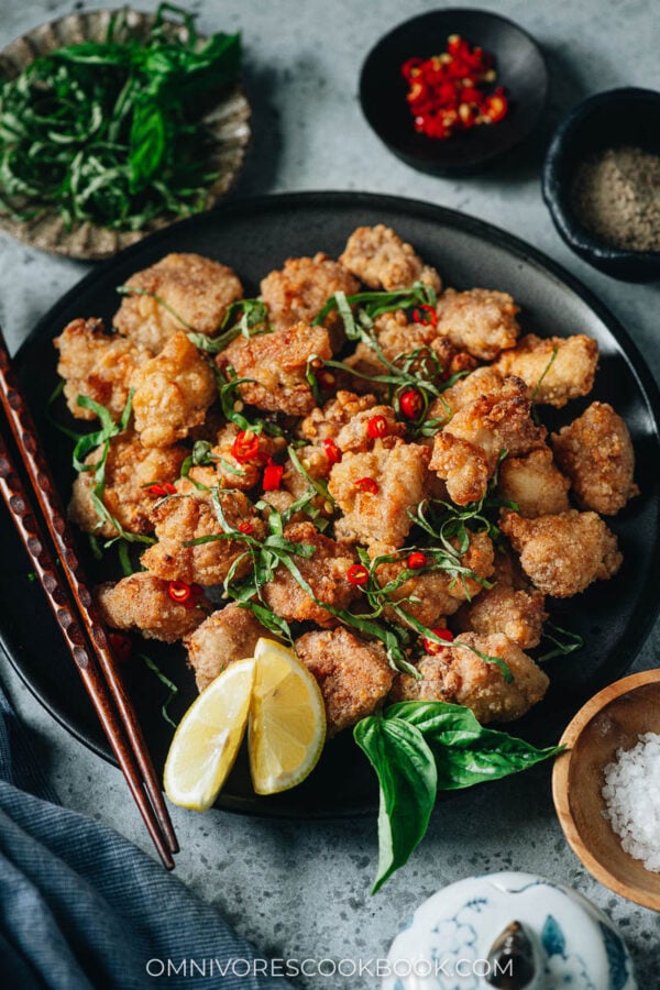 Air Fryer Salt and Pepper Chicken Omnivore's Cookbook