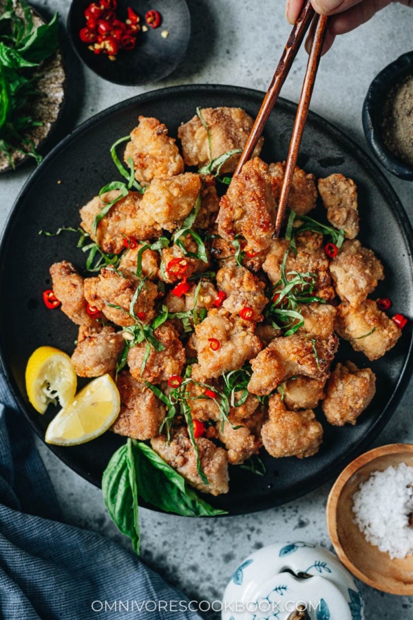 Air Fryer Salt and Pepper Chicken - Omnivore's Cookbook