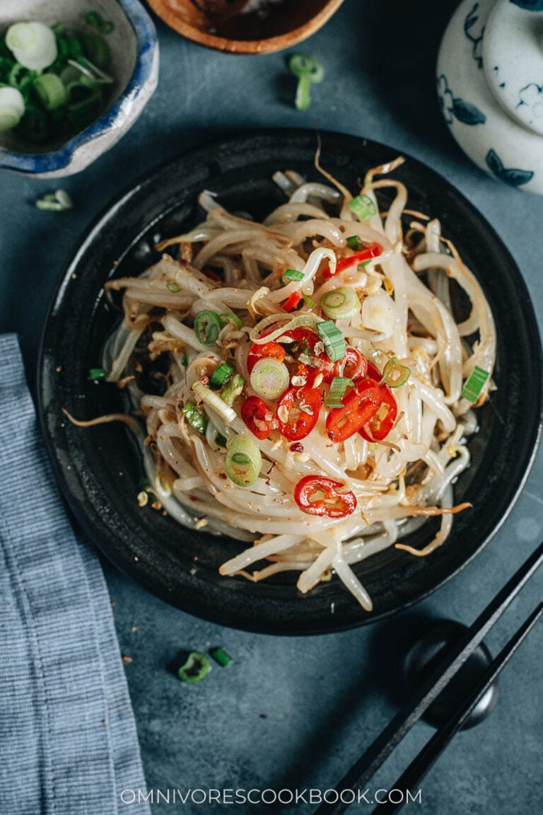 Bean Sprout Salad (凉拌豆芽) Omnivore's Cookbook