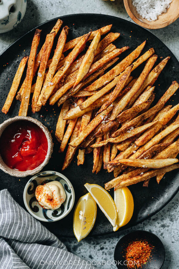 Air Fryer Fries with Spice Mix Omnivore's Cookbook