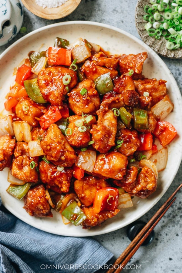 Air Fryer Sweet And Sour Chicken - Omnivore's Cookbook