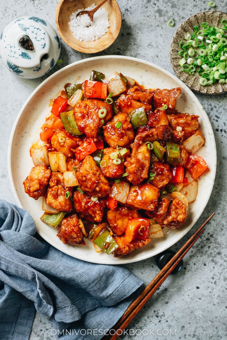 Air Fryer Sweet and Sour Chicken Omnivore's Cookbook