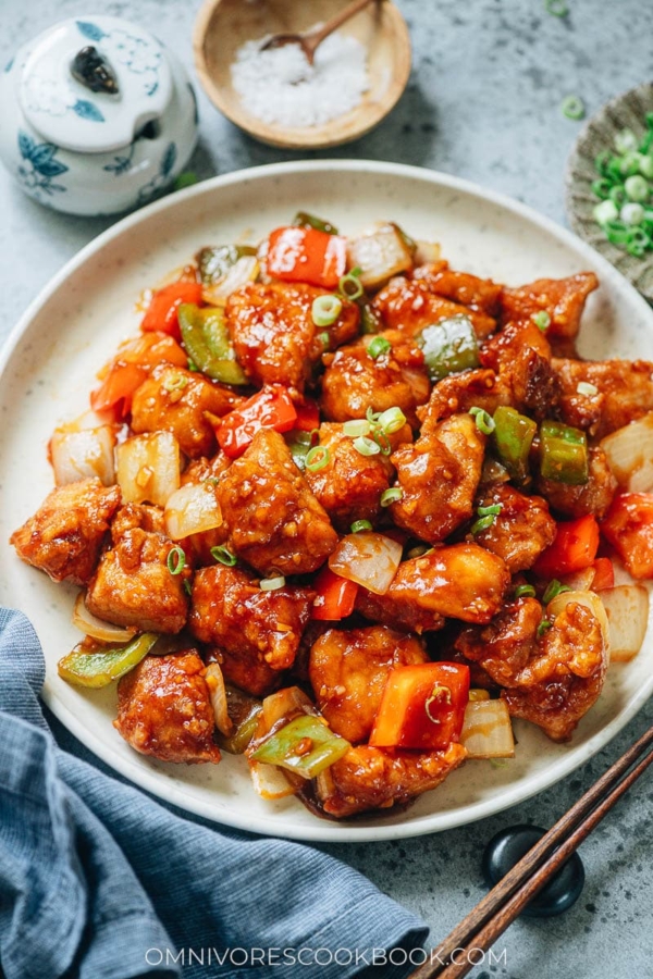 Air Fryer Sweet And Sour Chicken - Omnivore's Cookbook