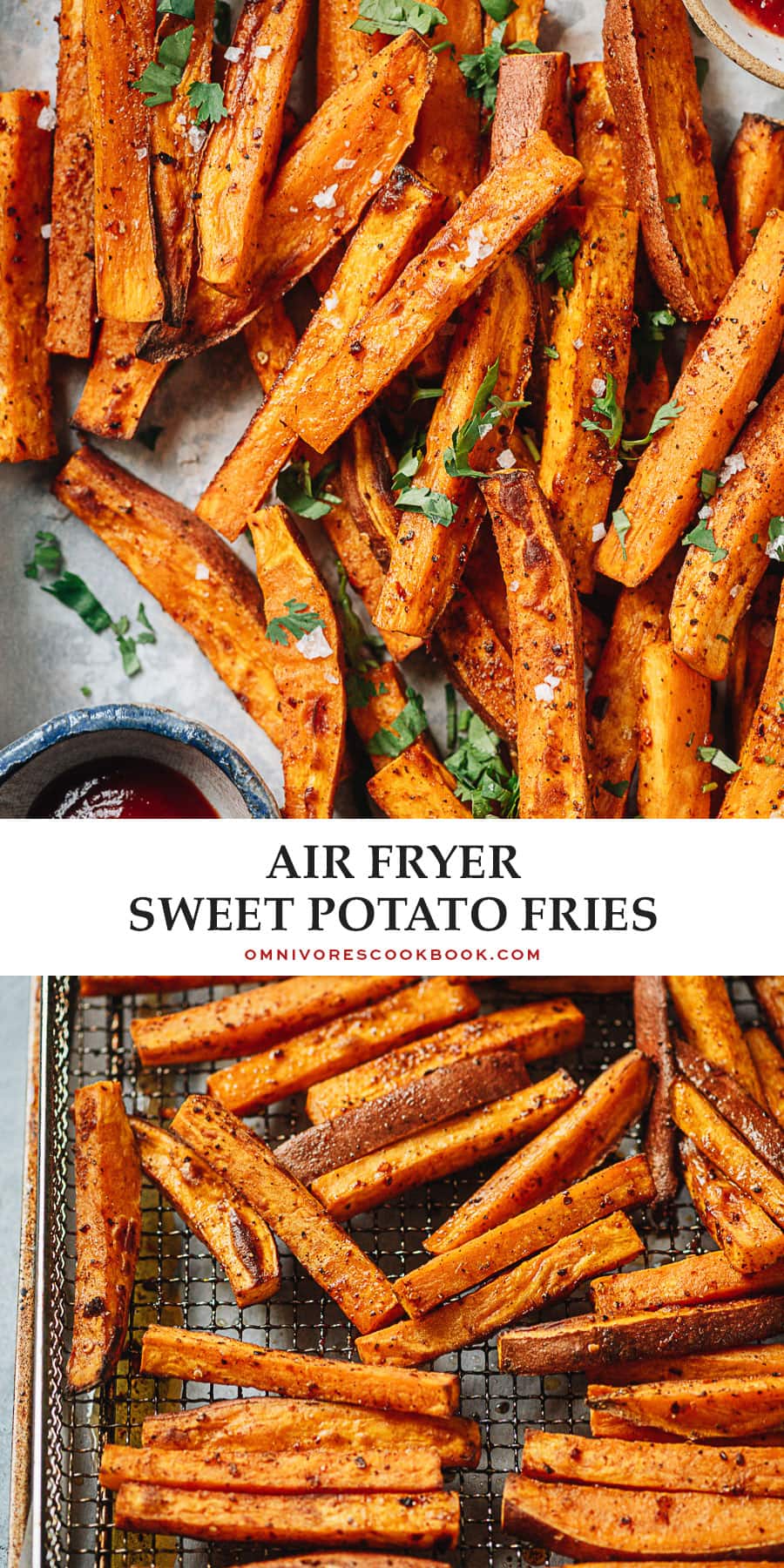 Air Fryer Sweet Potato Fries - Omnivore's Cookbook