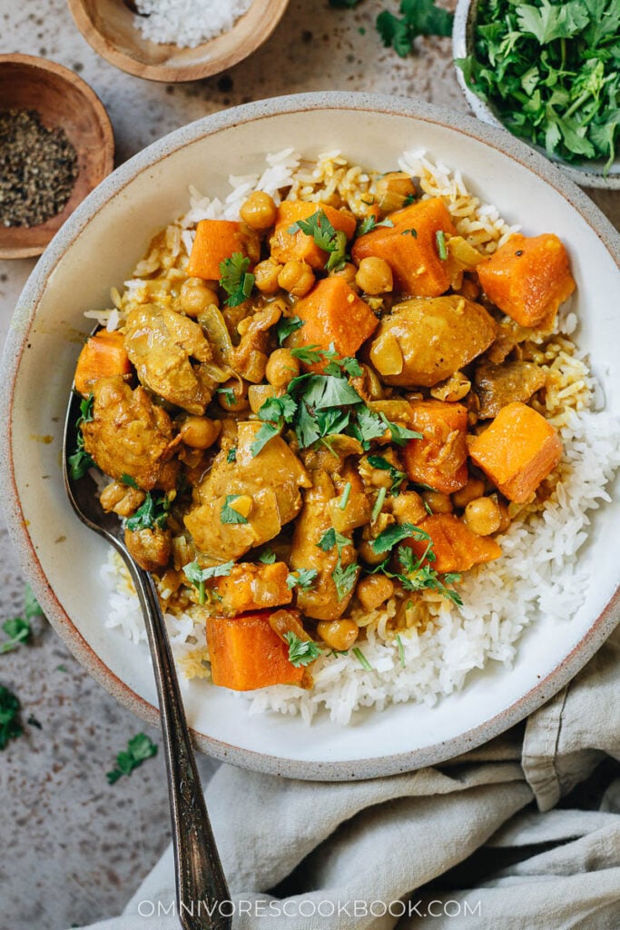 Chicken Sweet Potato Curry Omnivore's Cookbook