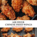 Chinese chicken wings are made easy using the air fryer, to create a flavorful taste with juicy crispy texture, just like the ones at the Chinese restaurant. You only need a few pantry ingredients and 5 minutes to put it together. It’s also perfect for making ahead. {Gluten-Free Adaptable}