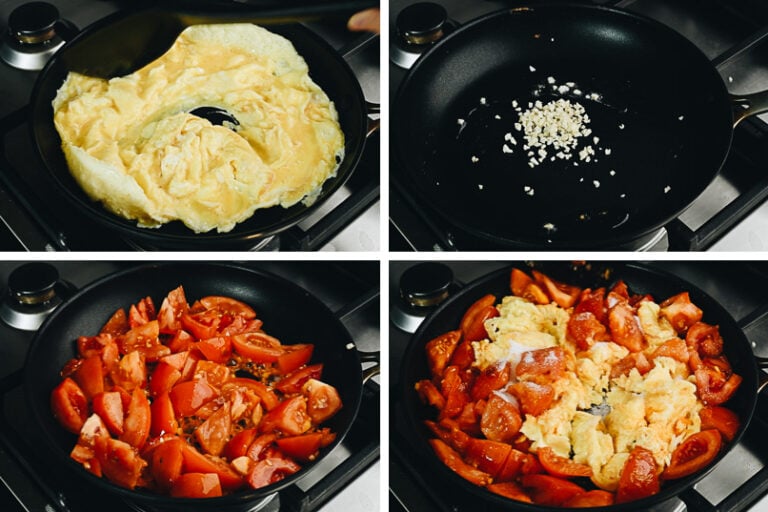 Tomato And Egg Stir Fry (西红柿炒鸡蛋) Omnivore's Cookbook