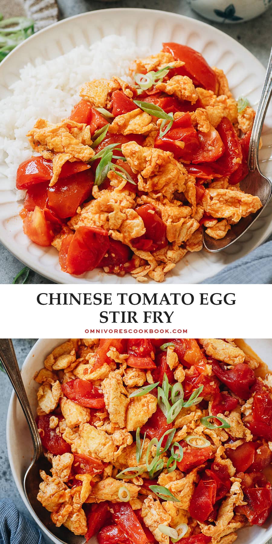 Tomato And Egg Stir Fry (西红柿炒鸡蛋) Omnivore's Cookbook