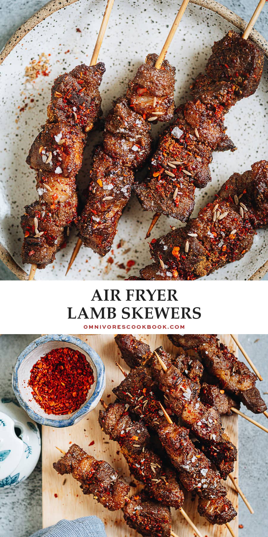 Air fryer Lamb Skewers (羊肉串儿) Omnivore's Cookbook