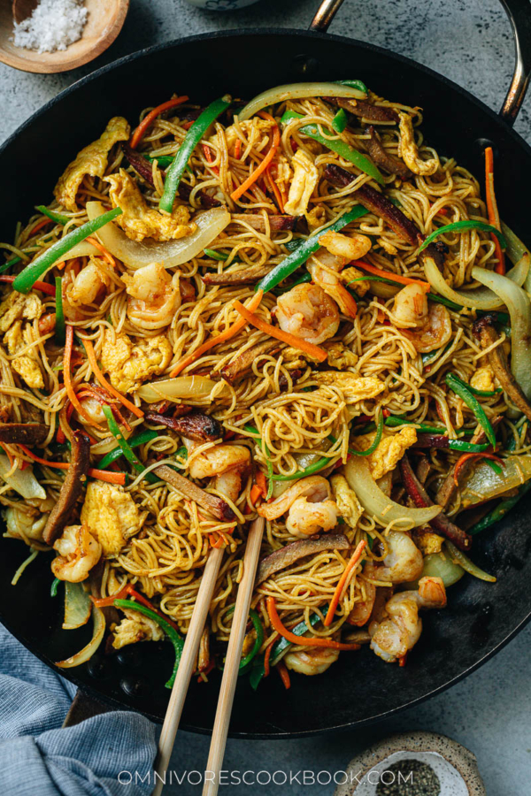 Singapore Noodles (星洲炒米粉, Singapore Mei Fun)