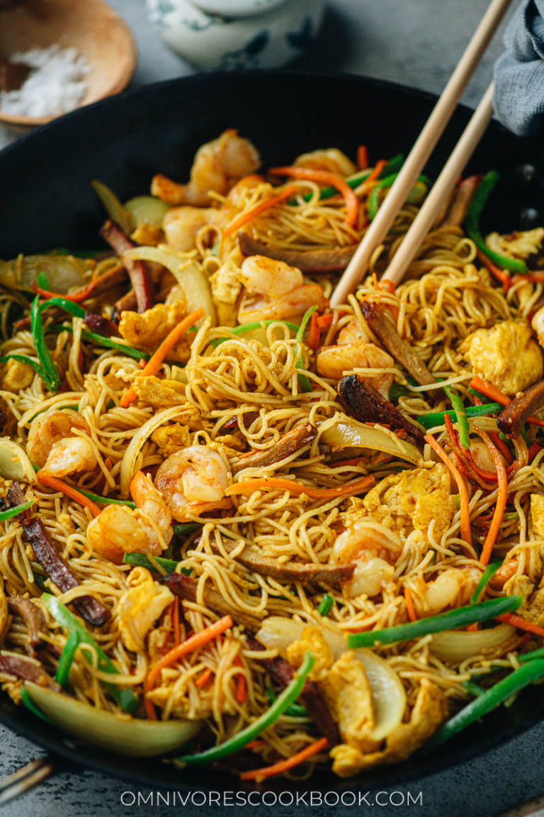 Singapore Noodles (星洲炒米粉, Singapore Mei Fun)