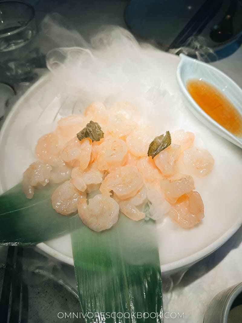 Long Jing shrimp at CheLi