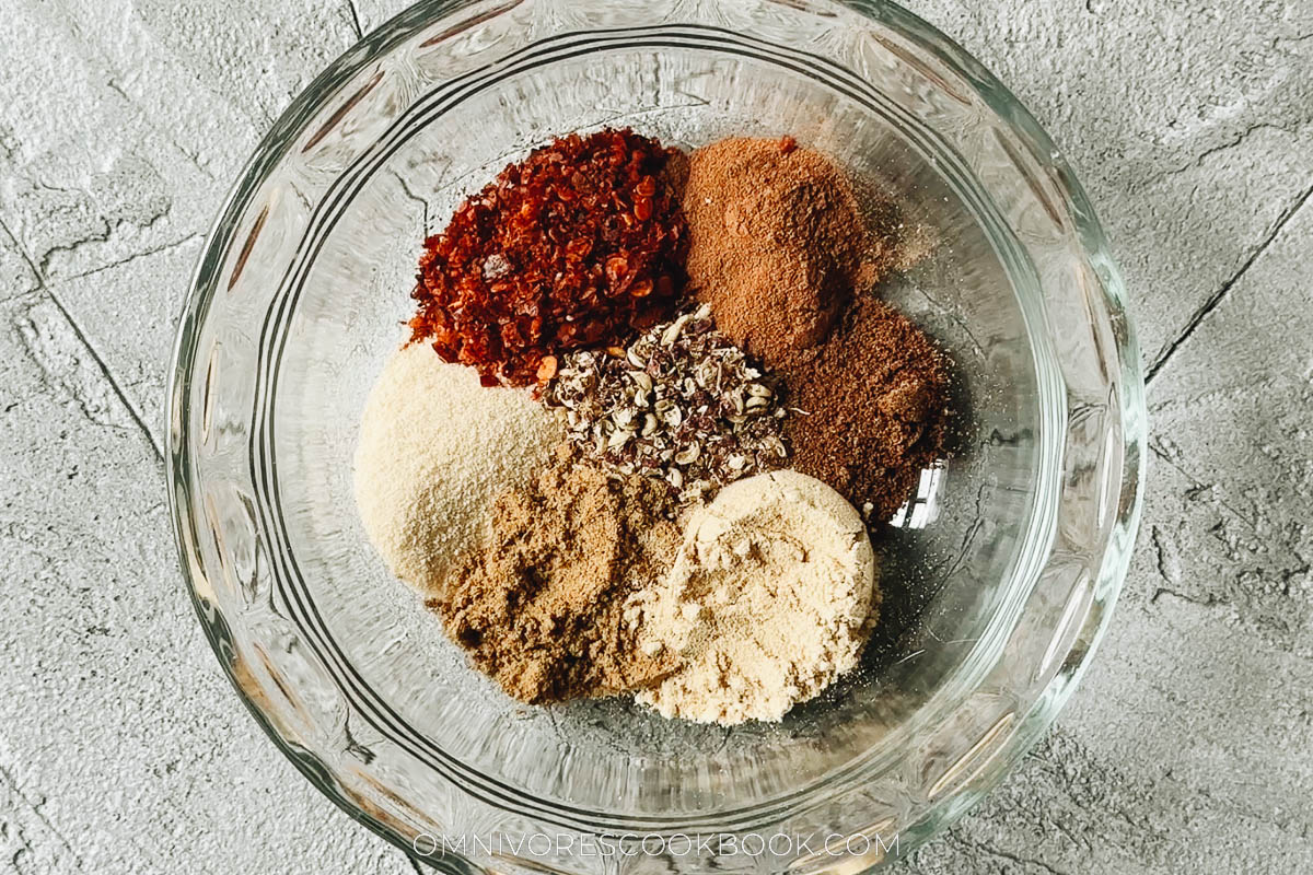 Chinese inspired spice mix