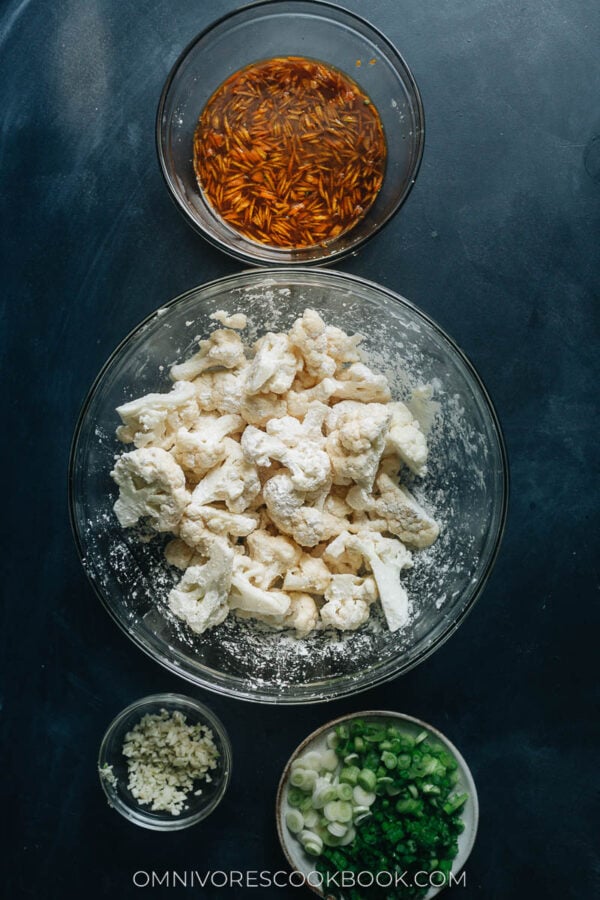 Orange Cauliflower Omnivore's Cookbook