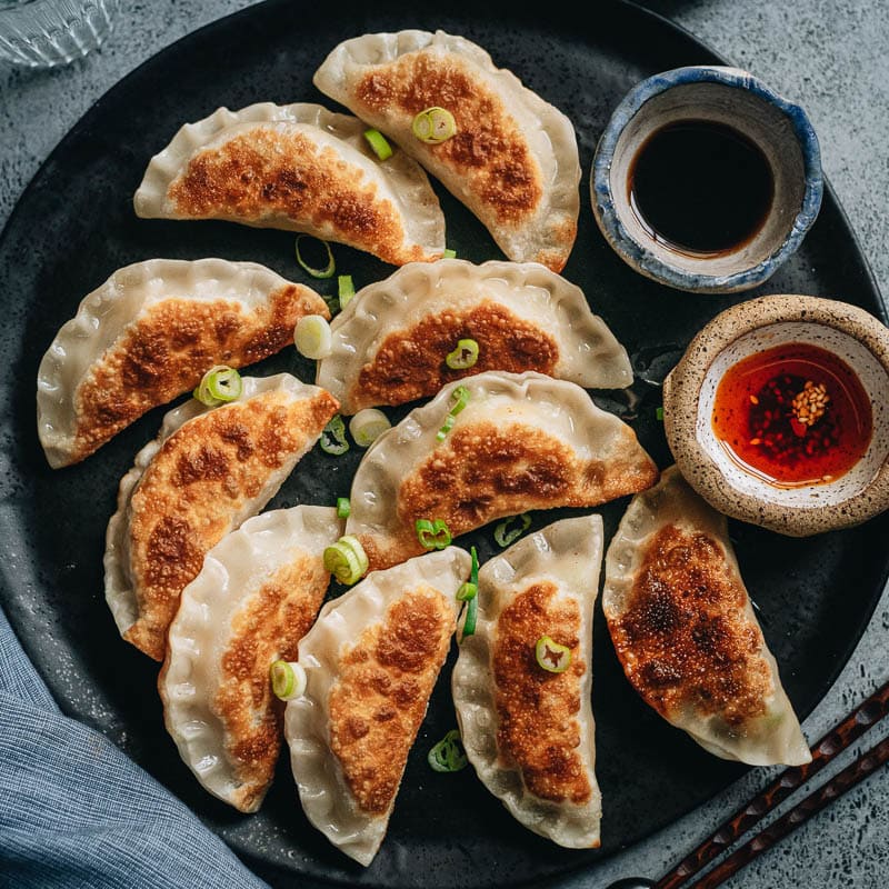 Egg and Pepper Dumplings (鸡蛋青椒饺子)-image