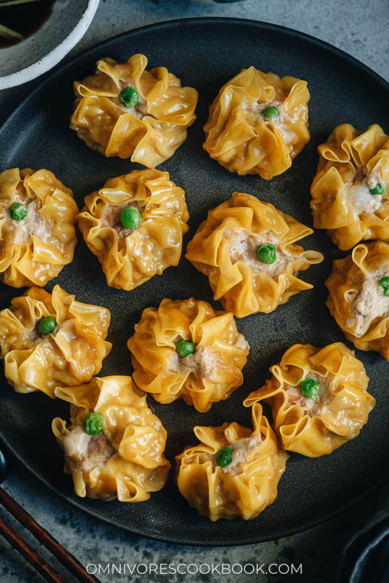 Cantonese Shumai With Pork And Shrimp Shao Mai