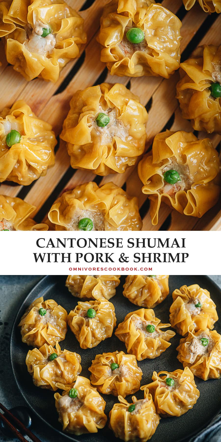 Cantonese Shumai With Pork And Shrimp 烧麦 Shao Mai