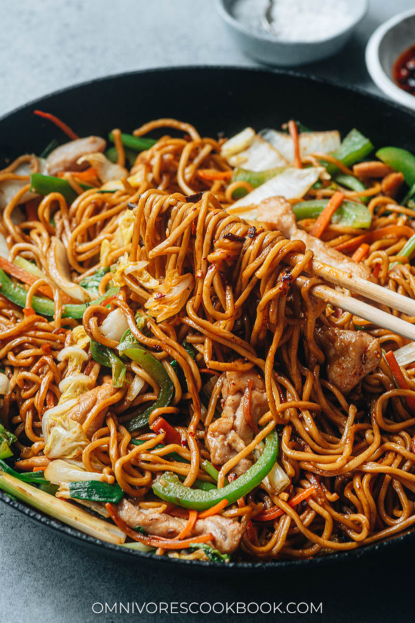 Chicken Lo Mein (restaurant Style) - Omnivore's Cookbook